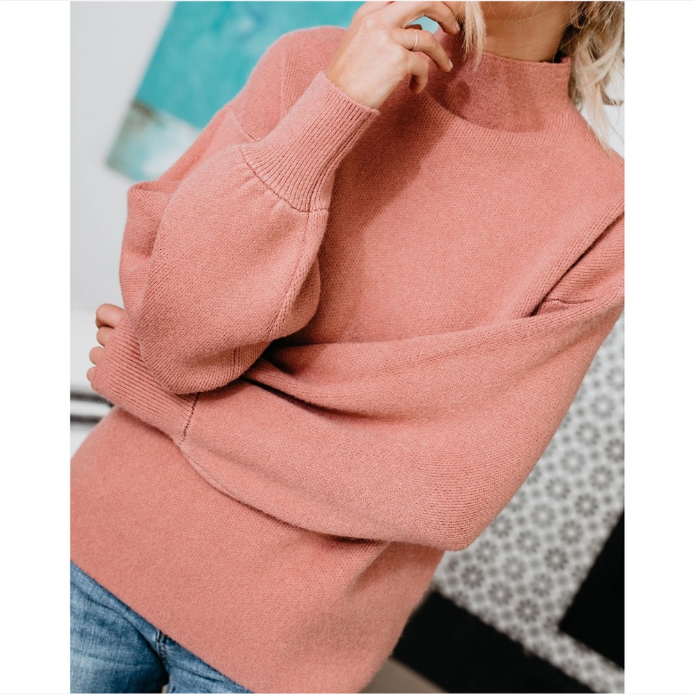 Vici Amsterdam Mock Neck Sweater